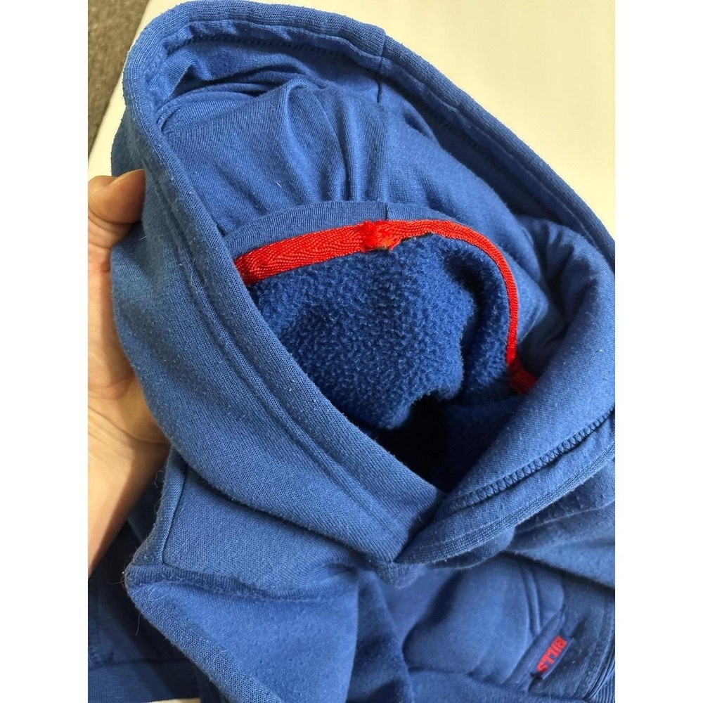 Buffalo Bills Hoodie Blue Red White Stripes (youth size) - Picture 5 of 8